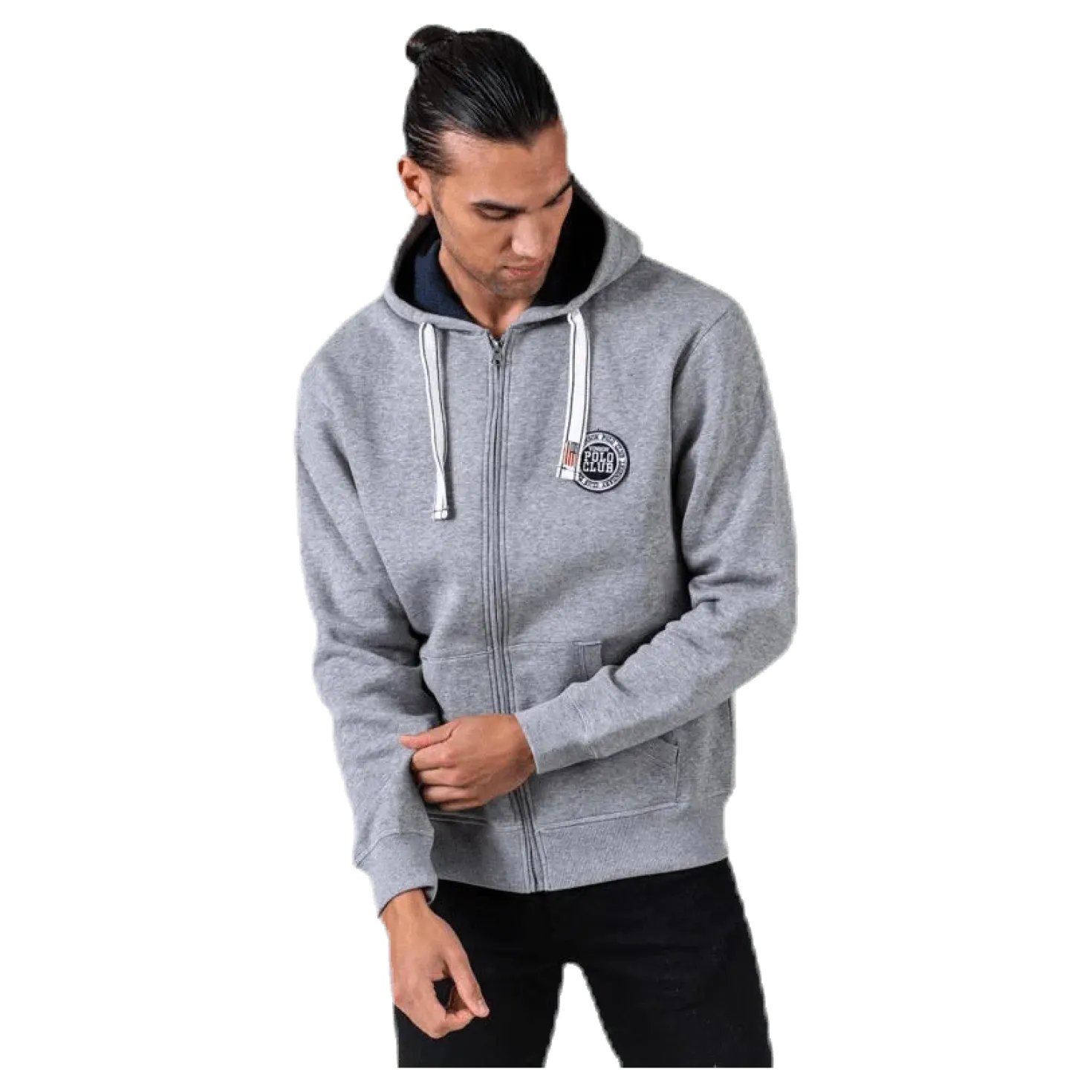 Krew Sweatshirt Full Zip Grey