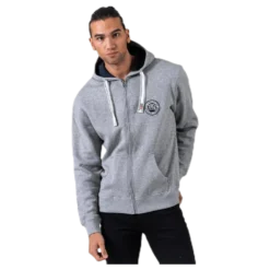 Krew Sweatshirt Full Zip Grey