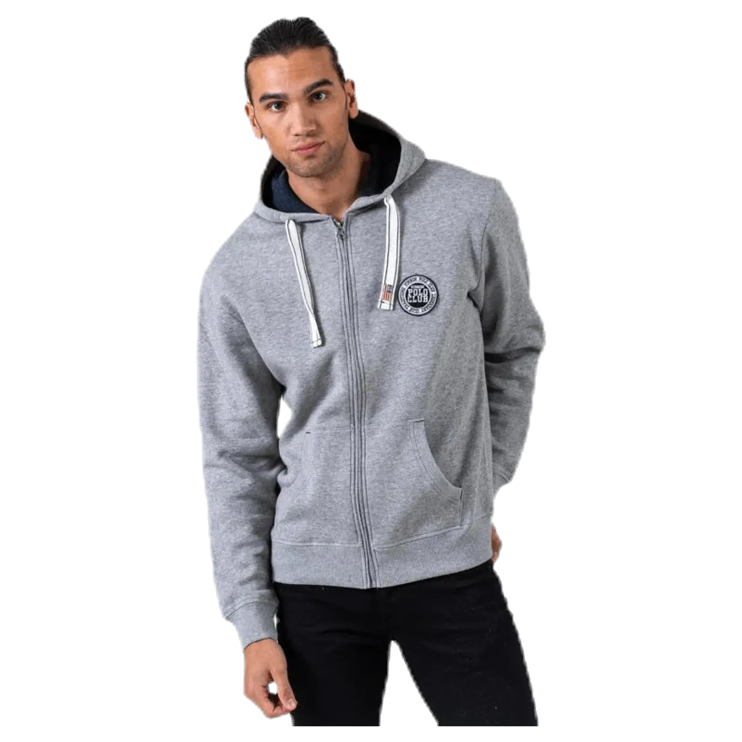 Krew Sweatshirt Full Zip Grey
