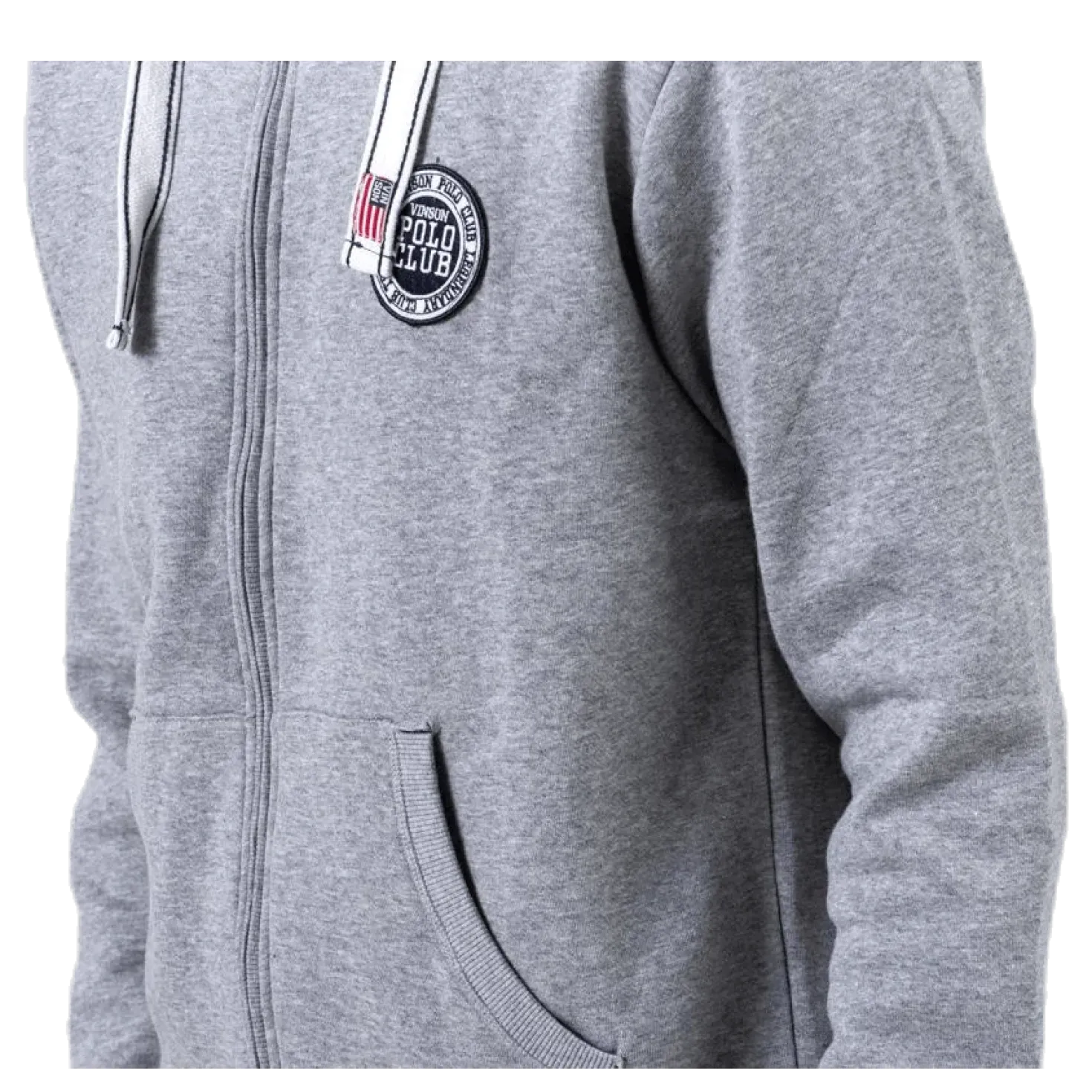 Krew Sweatshirt Full Zip Grey
