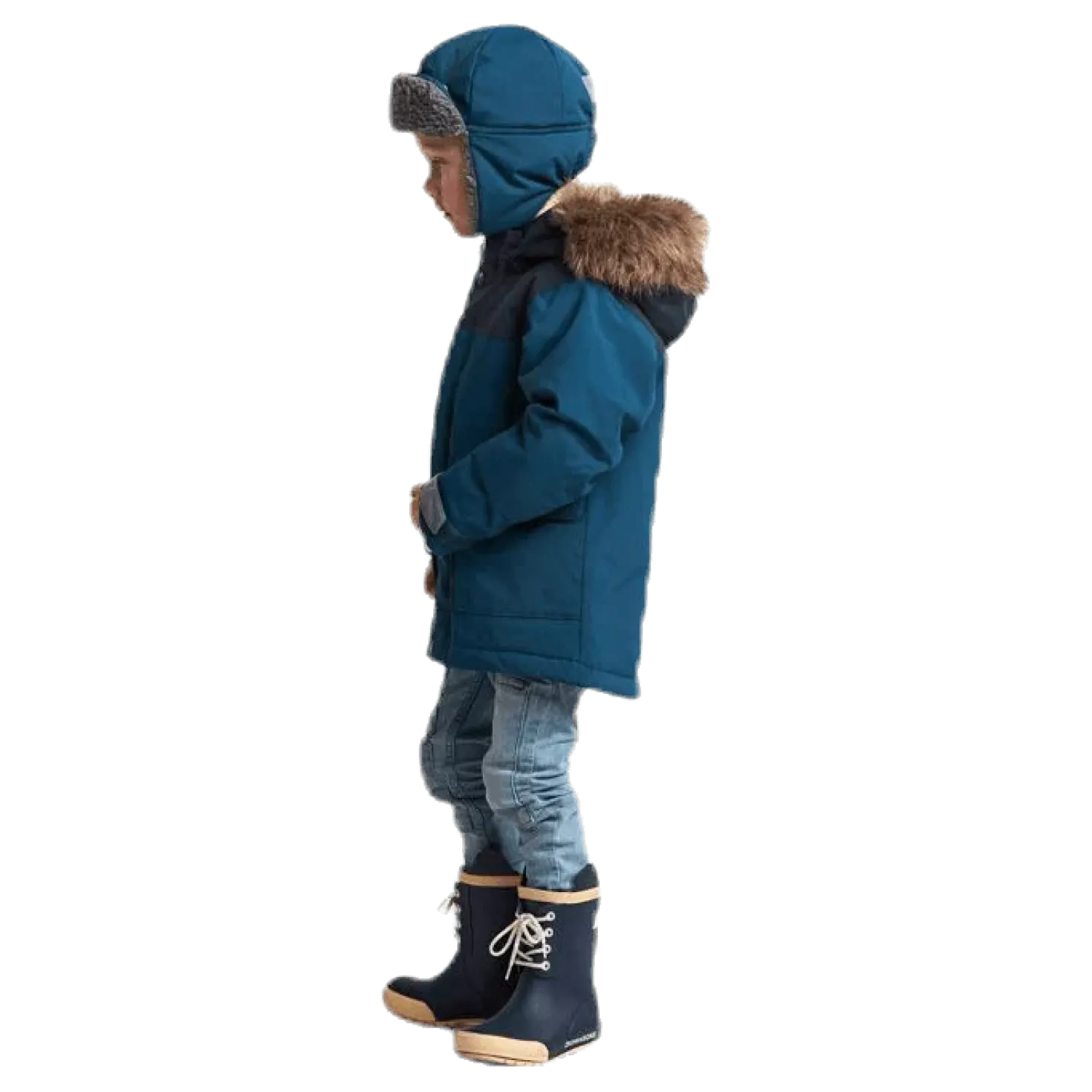 Kure Kid's Parka Blue