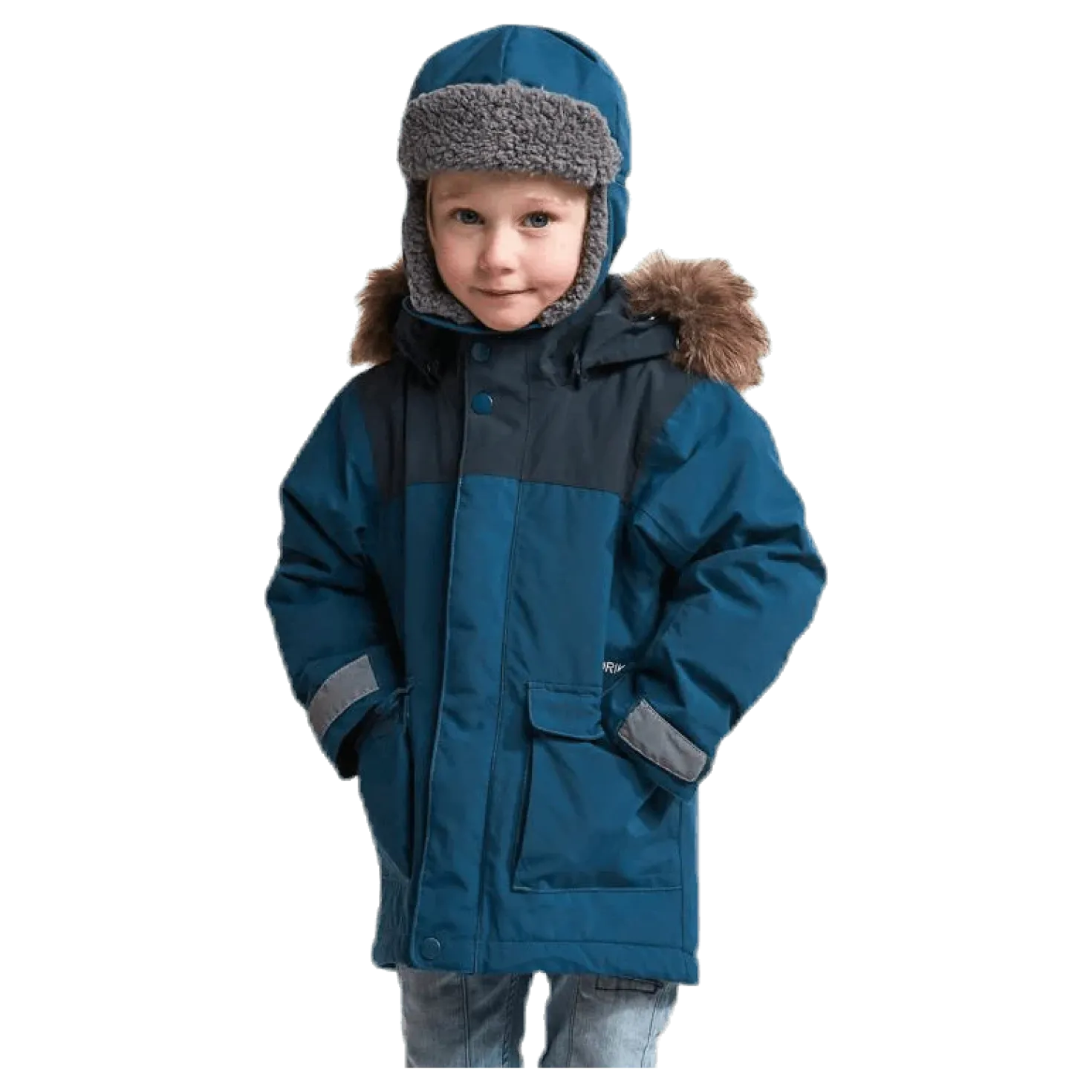 Kure Kid's Parka Blue