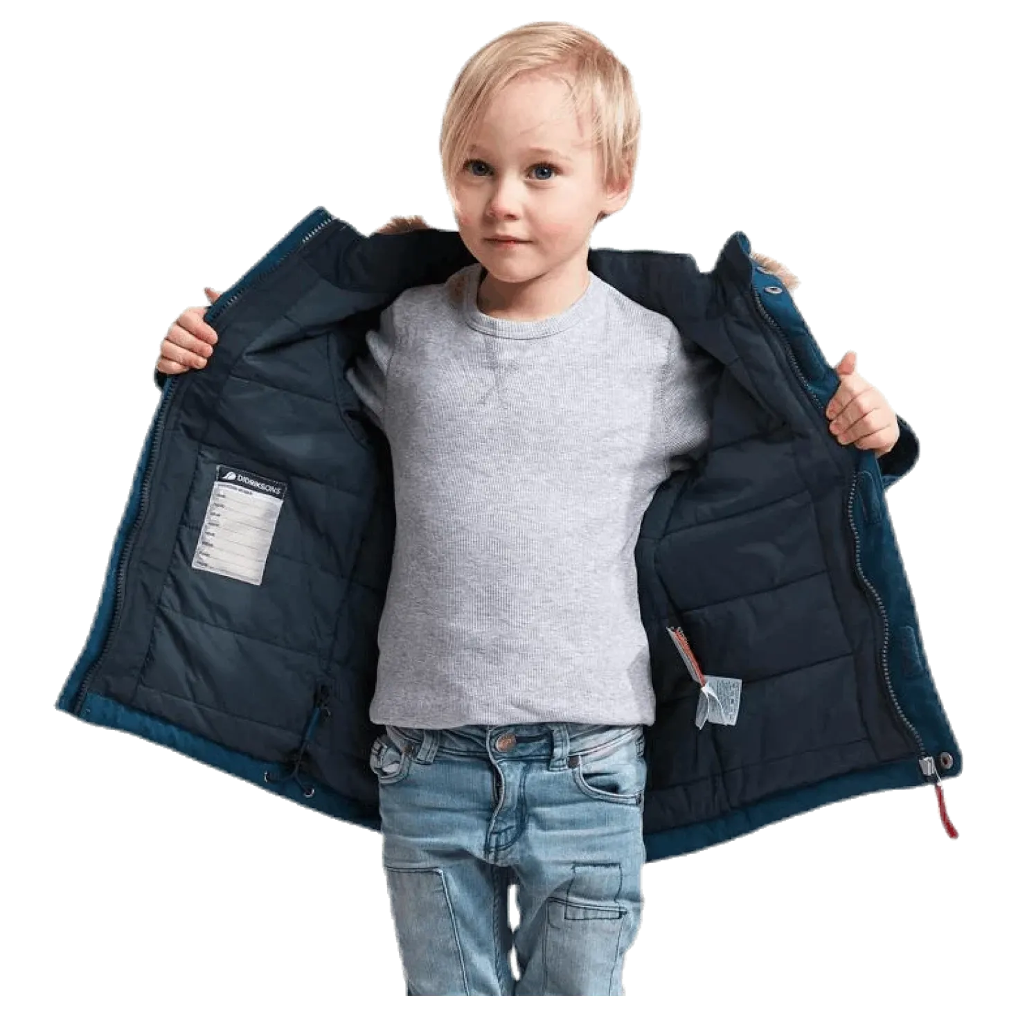 Kure Kid's Parka Blue