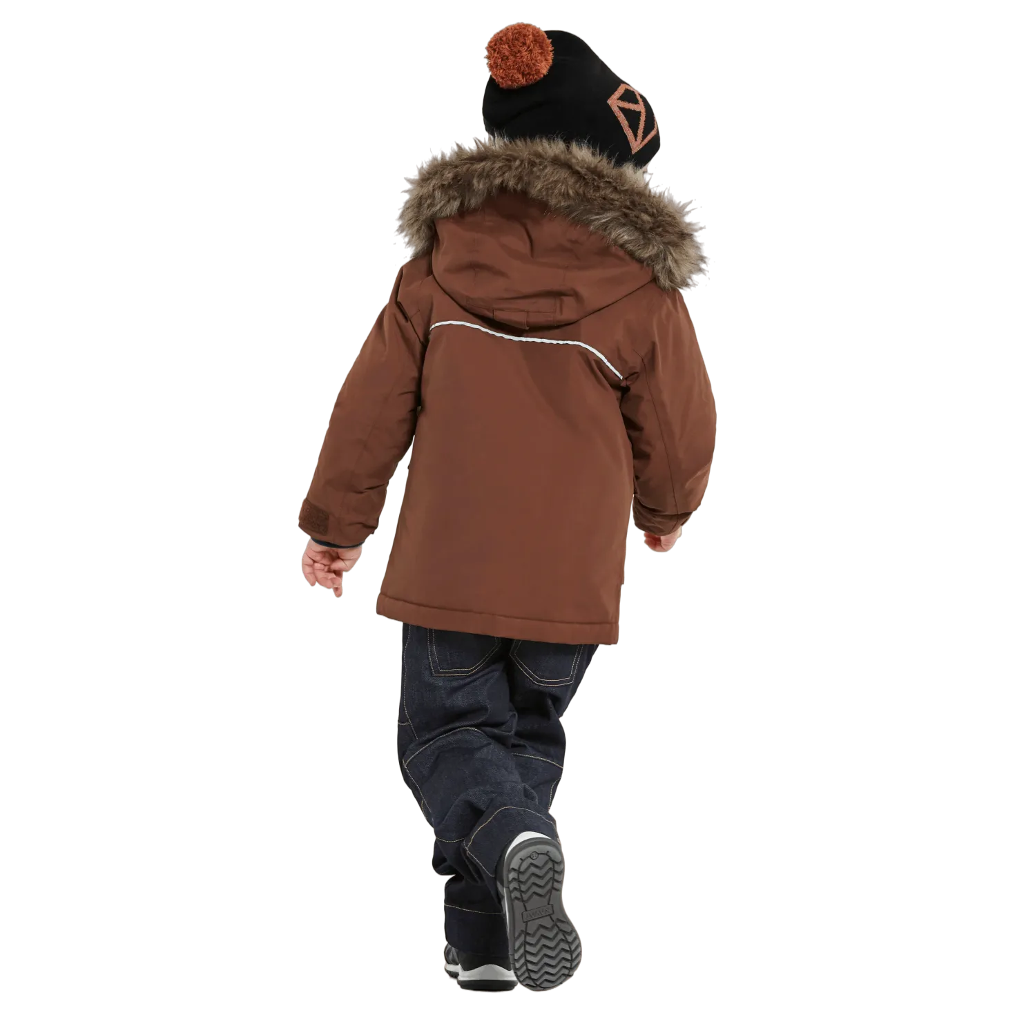 Kure Kids Parka 5 Brown