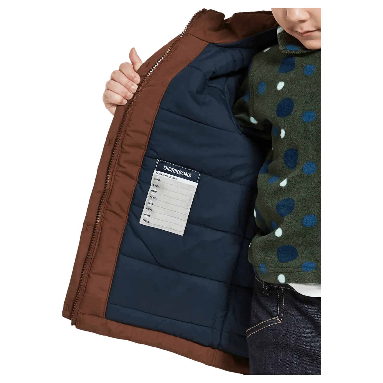 Kure Kids Parka 5 Brown