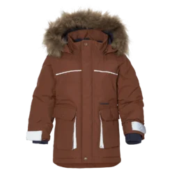 Kure Kids Parka 5 Brown