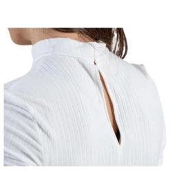Kylie Ss T-Neck Top White