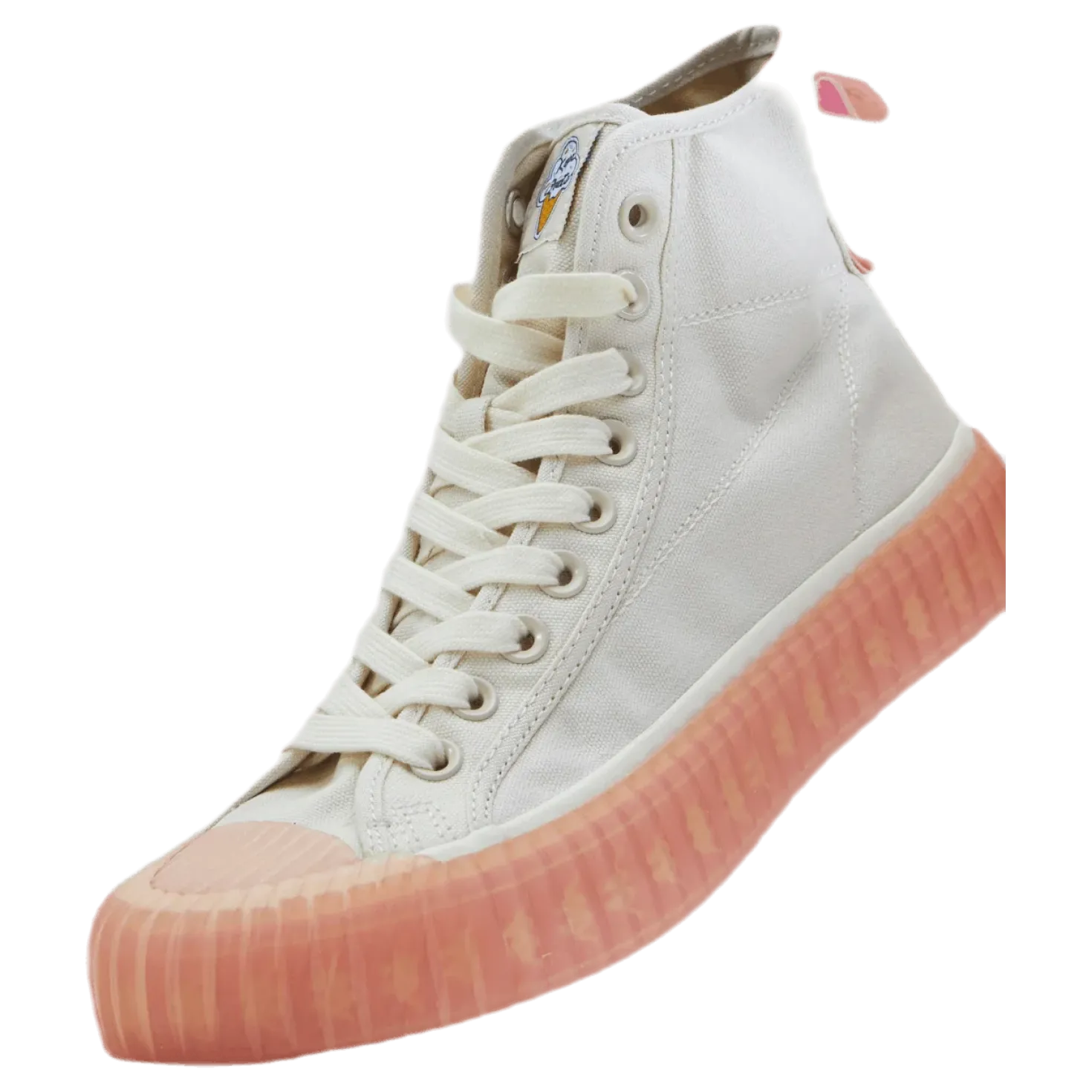 Lady Sneaks Vulcanized, Gelato White