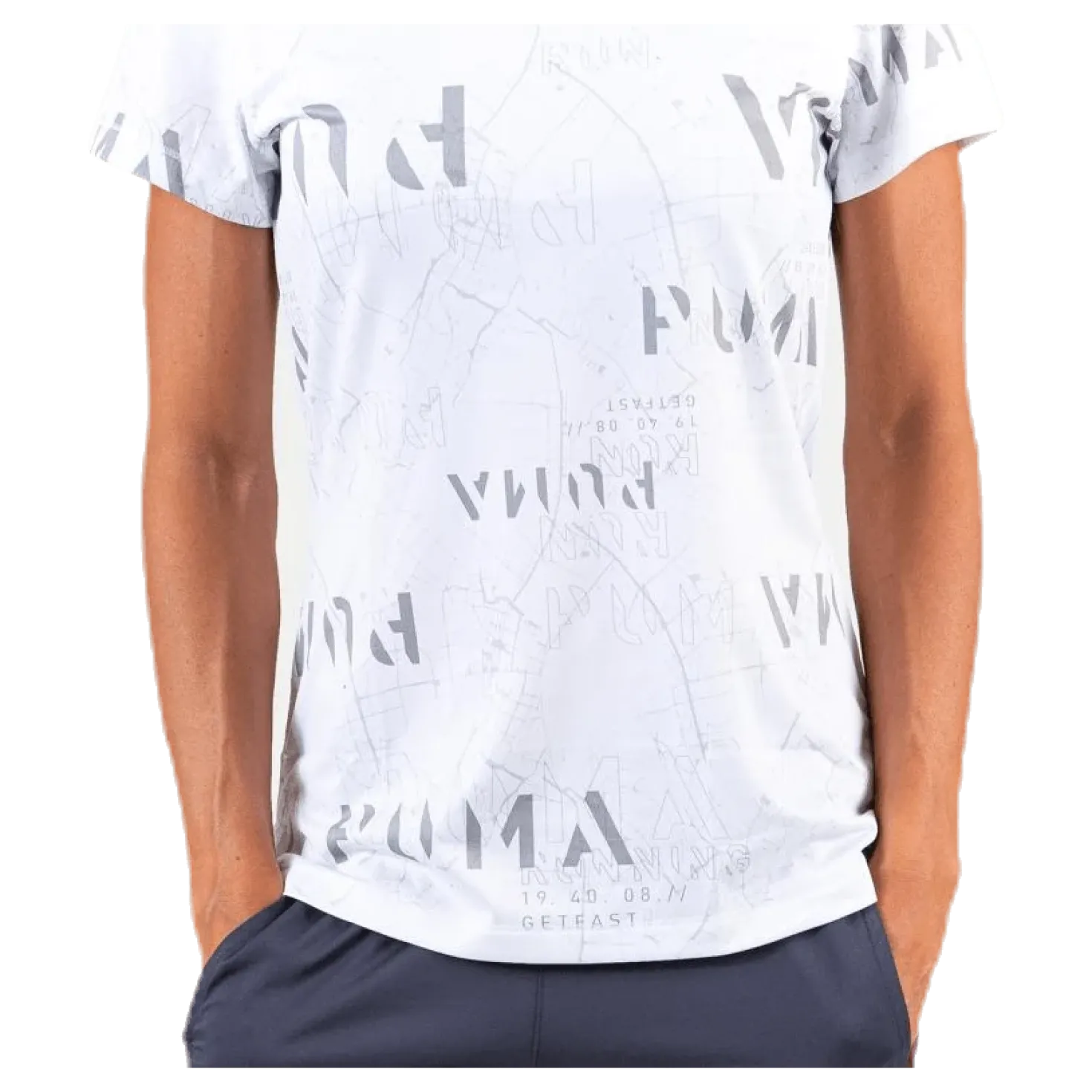 Last Lap Graphic Tee White