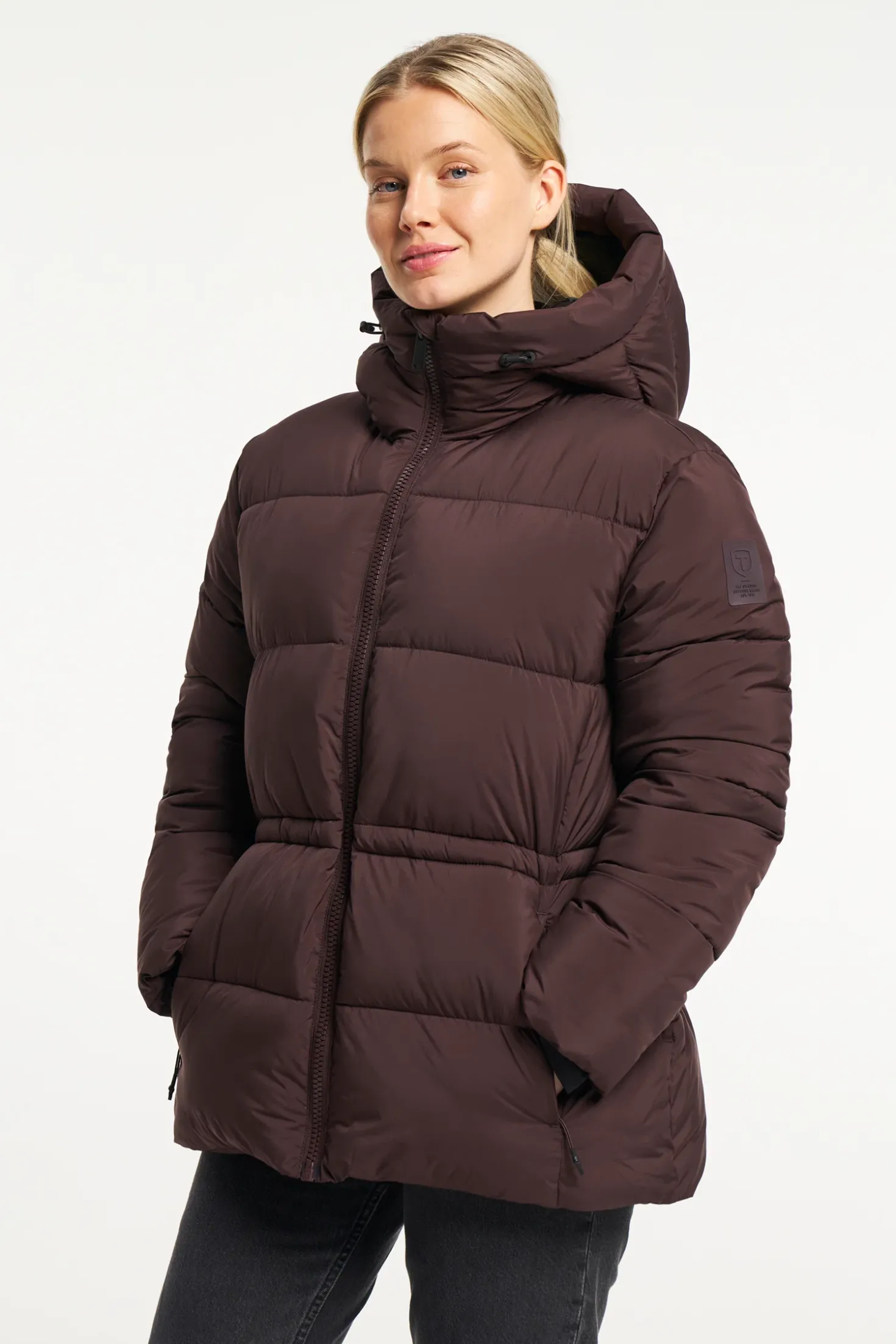 Laurel Puffer Women Aubergine
