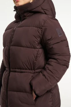 Laurel Puffer Women Aubergine