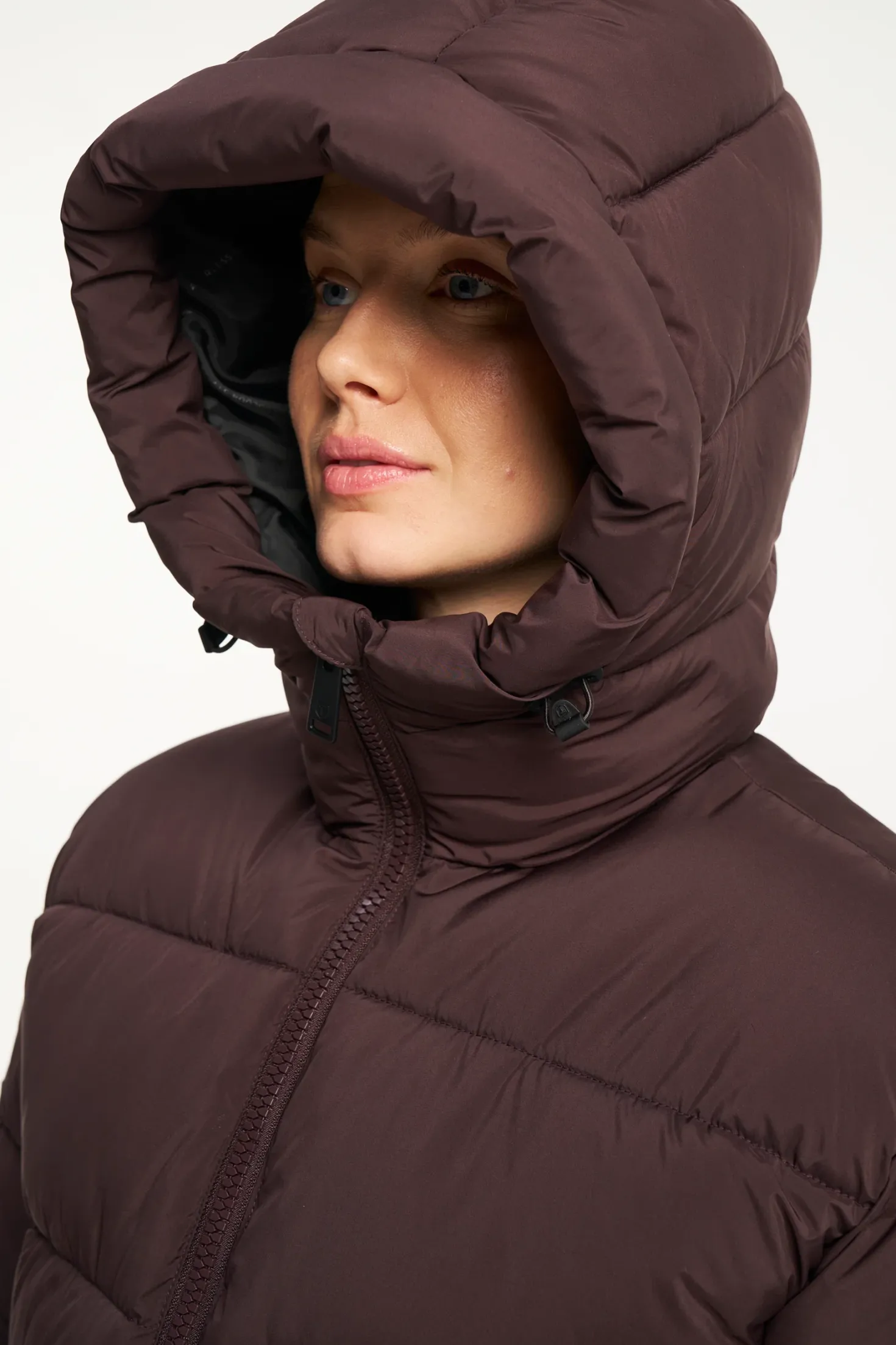 Laurel Puffer Women Aubergine