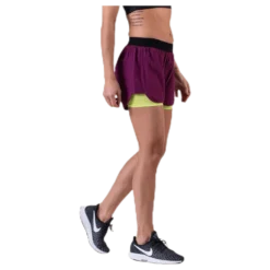 2-Lay Shorts Purple/Green