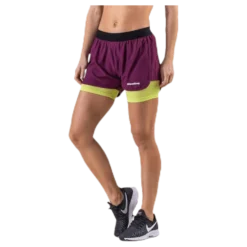 2-Lay Shorts Purple/Green