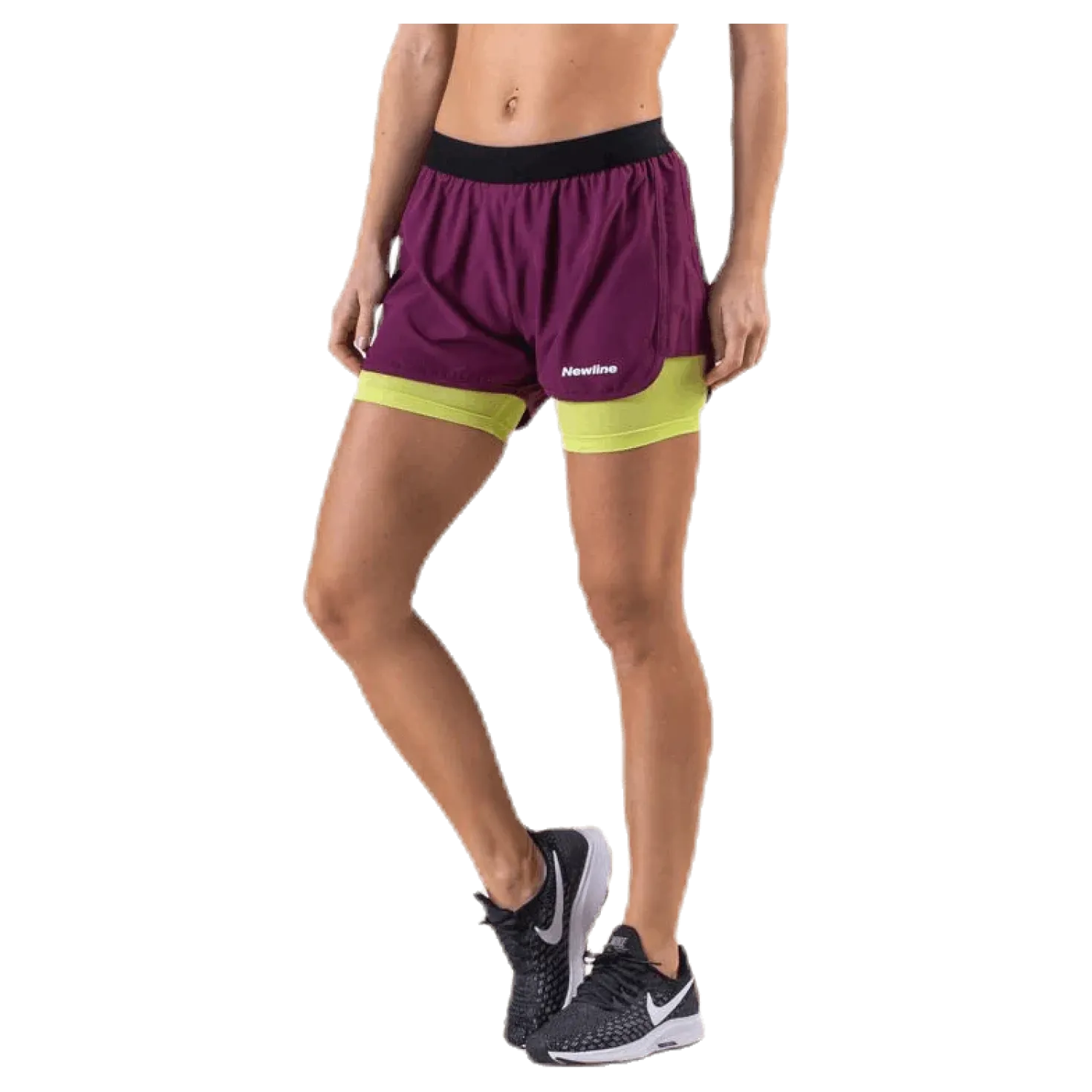 2-Lay Shorts Purple/Green