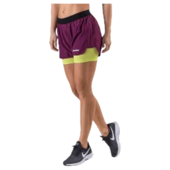 2-Lay Shorts Purple/Green
