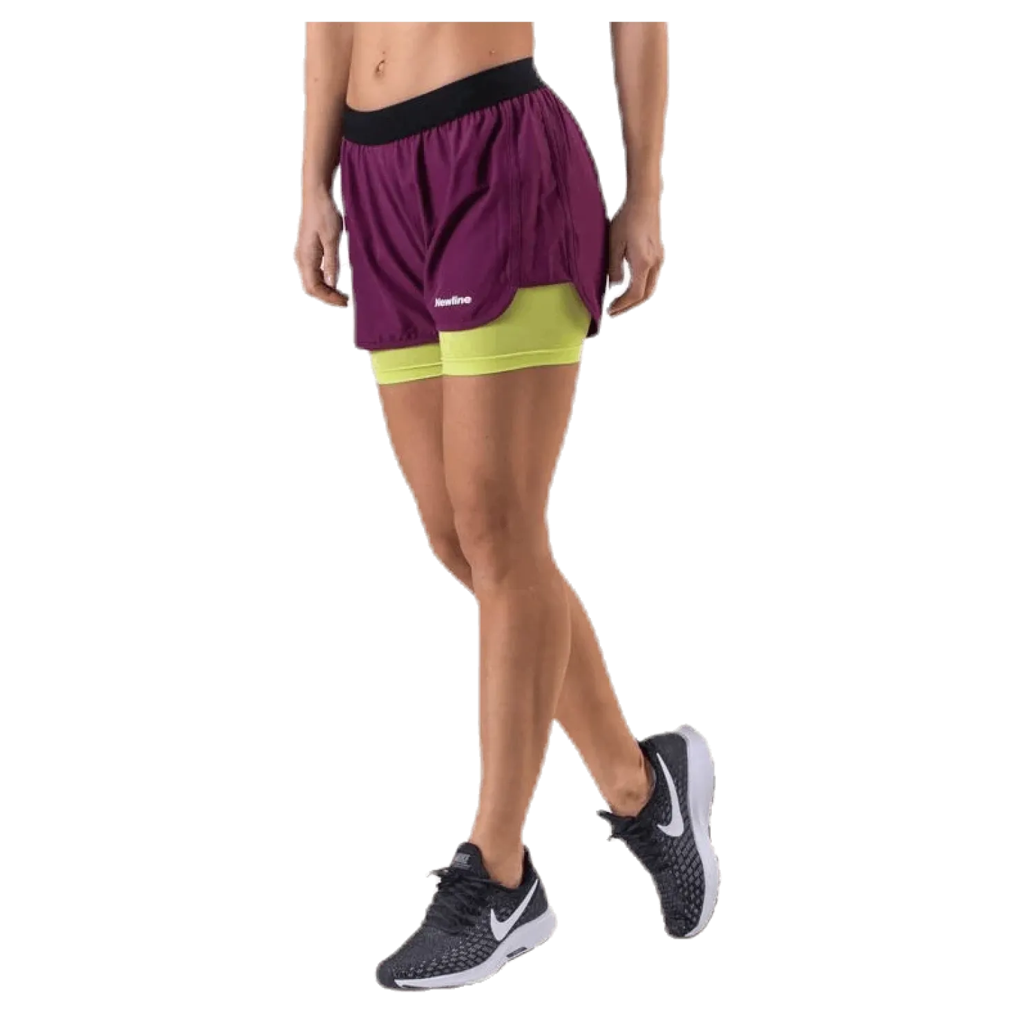 2-Lay Shorts Purple/Green