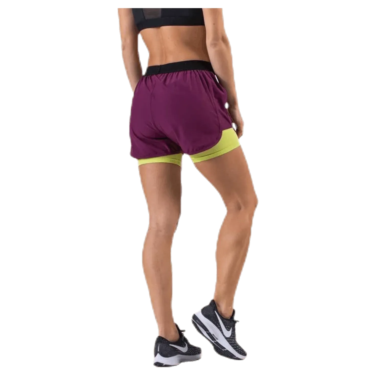 2-Lay Shorts Purple/Green