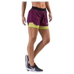 2-Lay Shorts Purple/Green