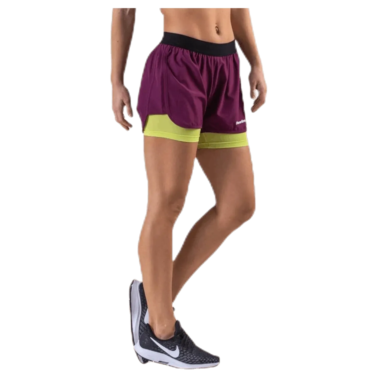 2-Lay Shorts Purple/Green