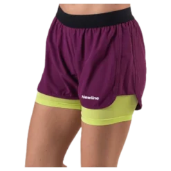 2-Lay Shorts Purple/Green