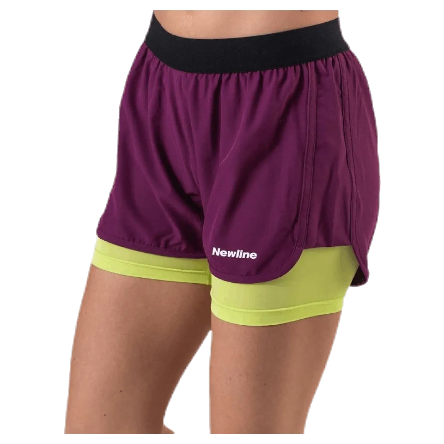 2-Lay Shorts Purple/Green
