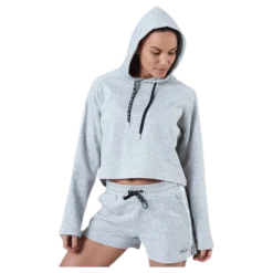 Leanna Cropped Hoody Grey