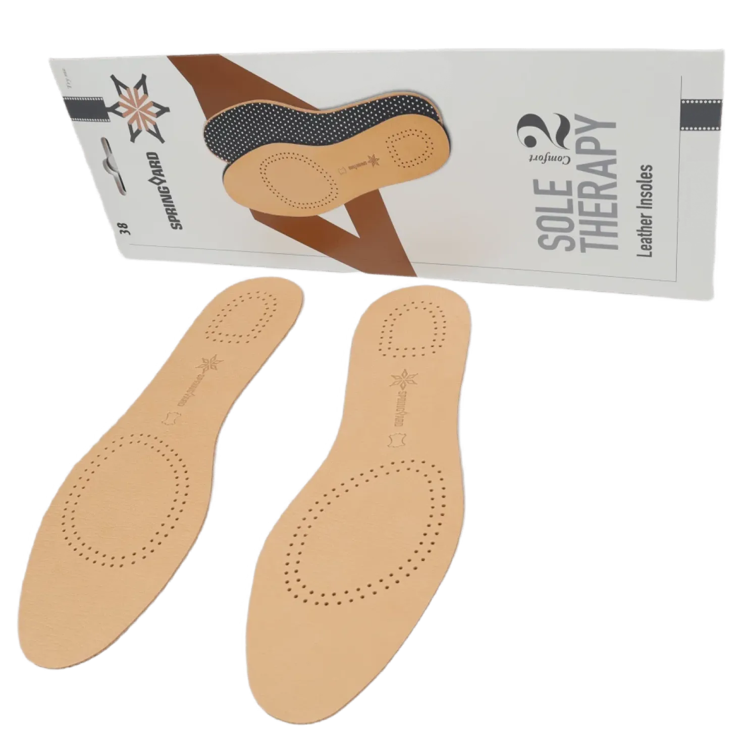 Leather Insolesthera Natural