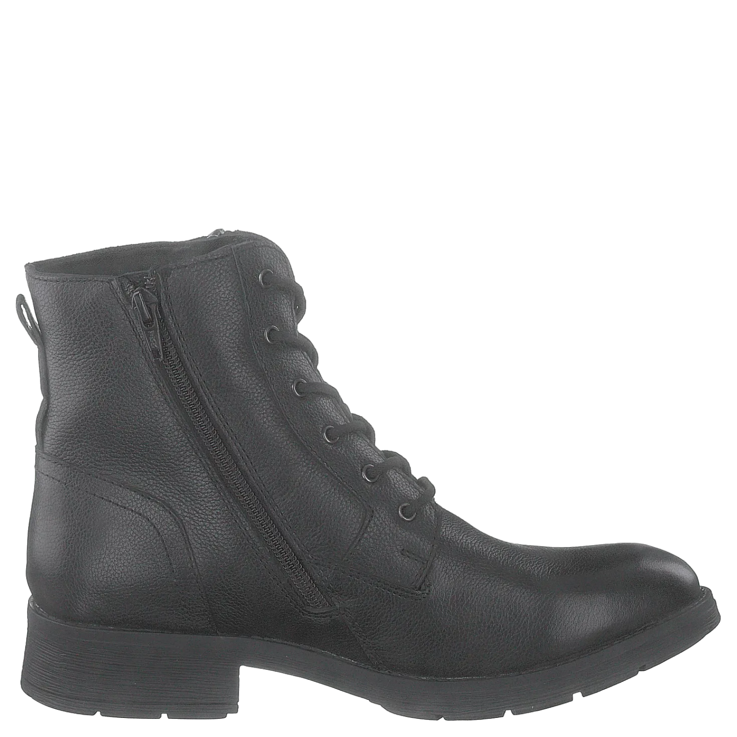 451-5010 Leather Warm Lined Black