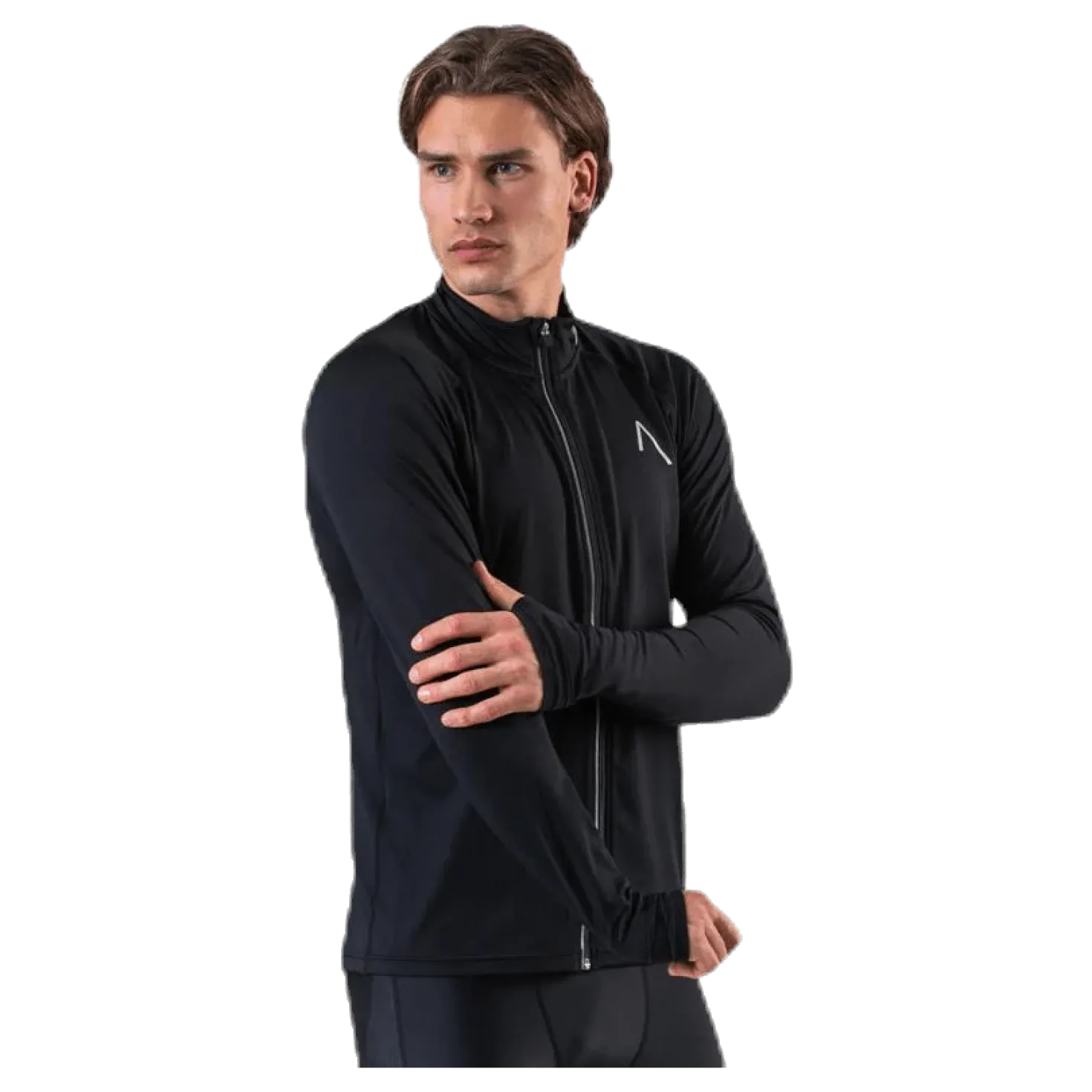 Led Full Zip Black