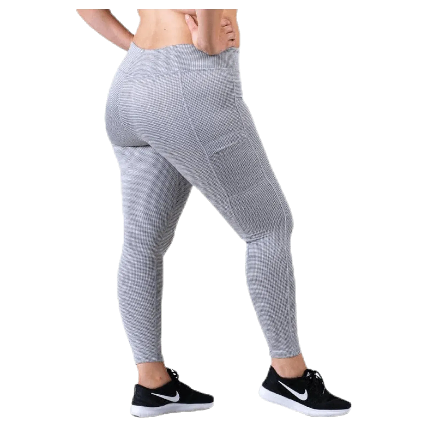 Legging Cargo Pockets Grey