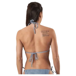 Lekika Triangle Blue/Patterned