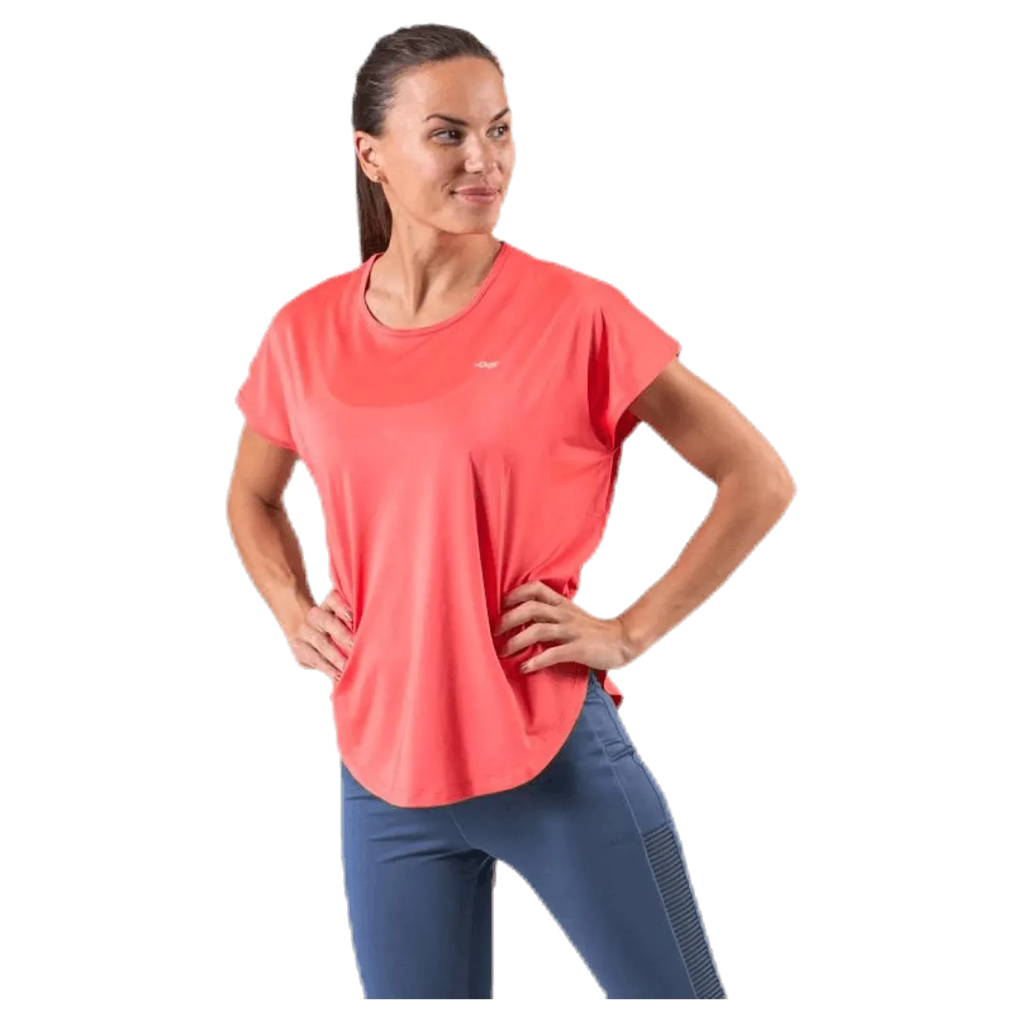 Leo Loose Top Pink/Red