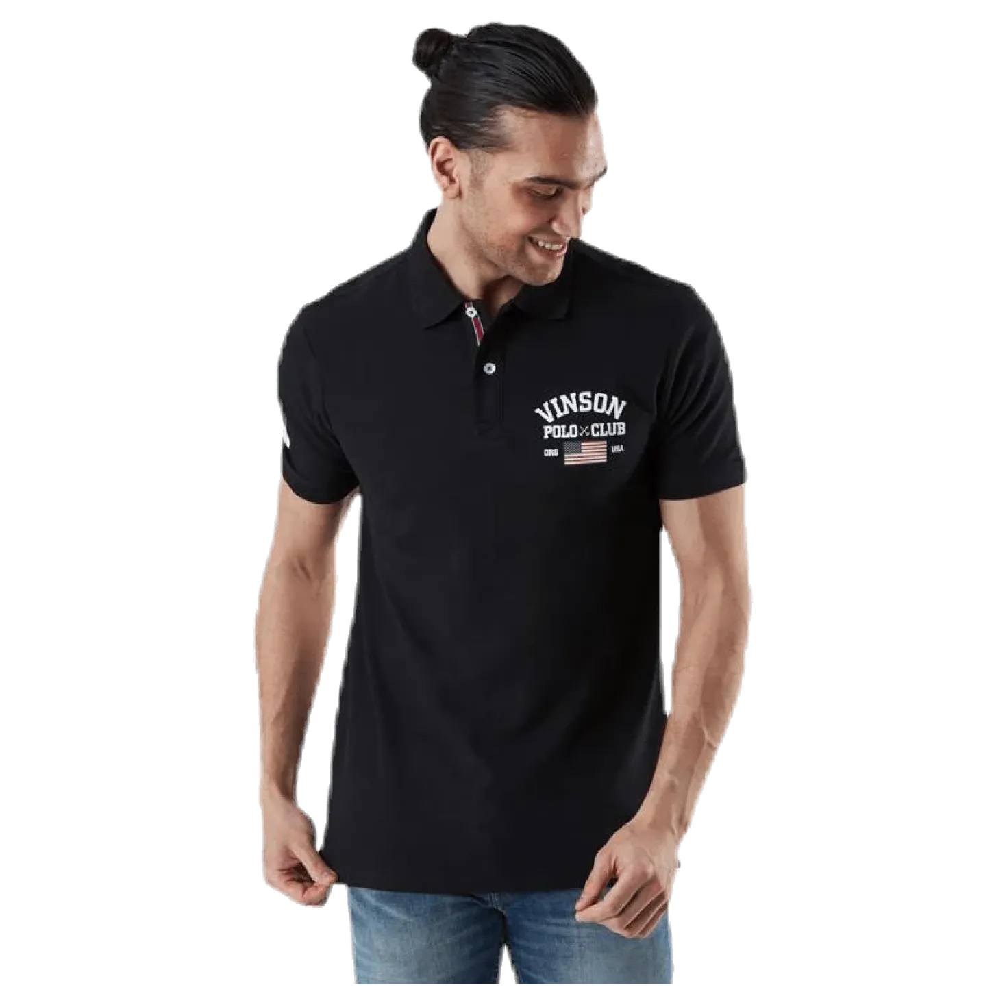 Leslie Pique Shirt Black