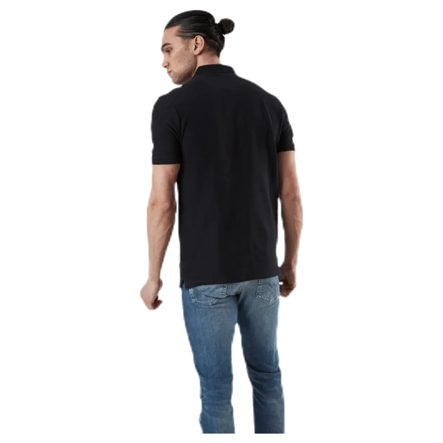 Leslie Pique Shirt Black