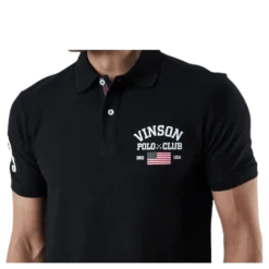 Leslie Pique Shirt Black