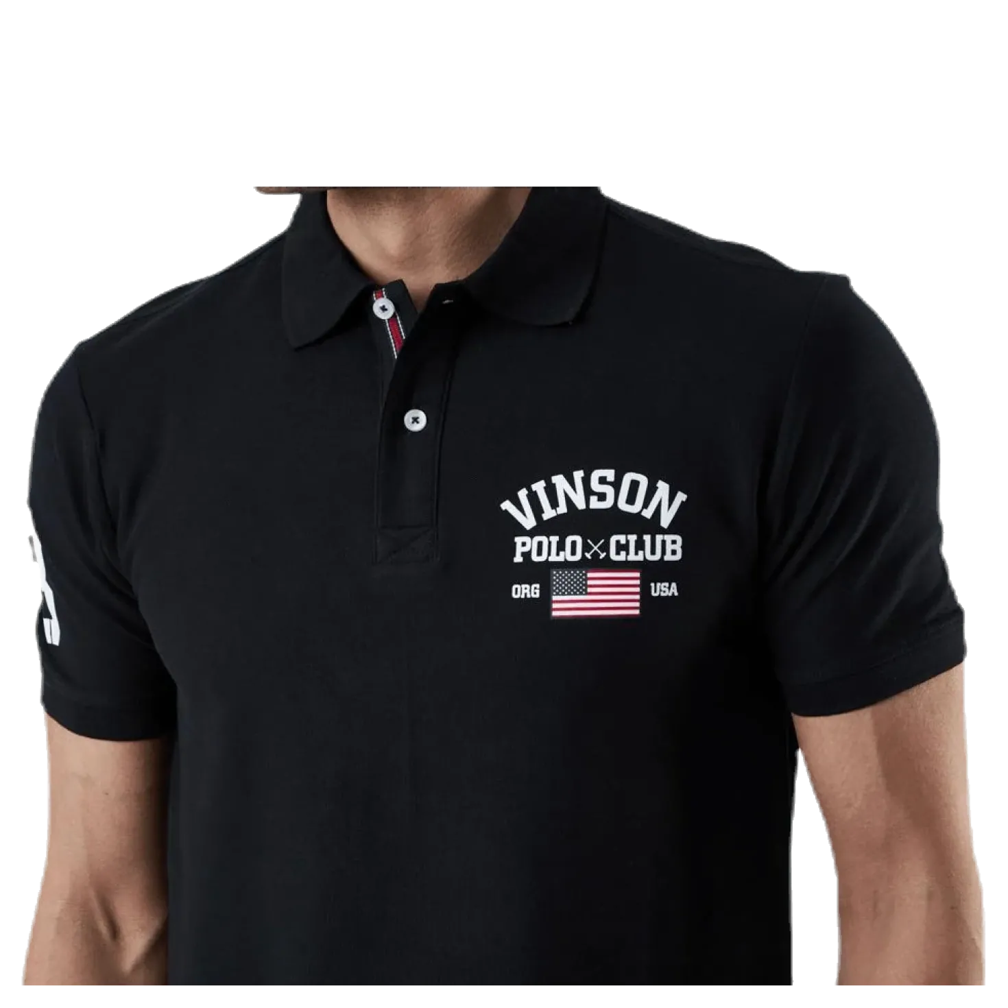 Leslie Pique Shirt Black
