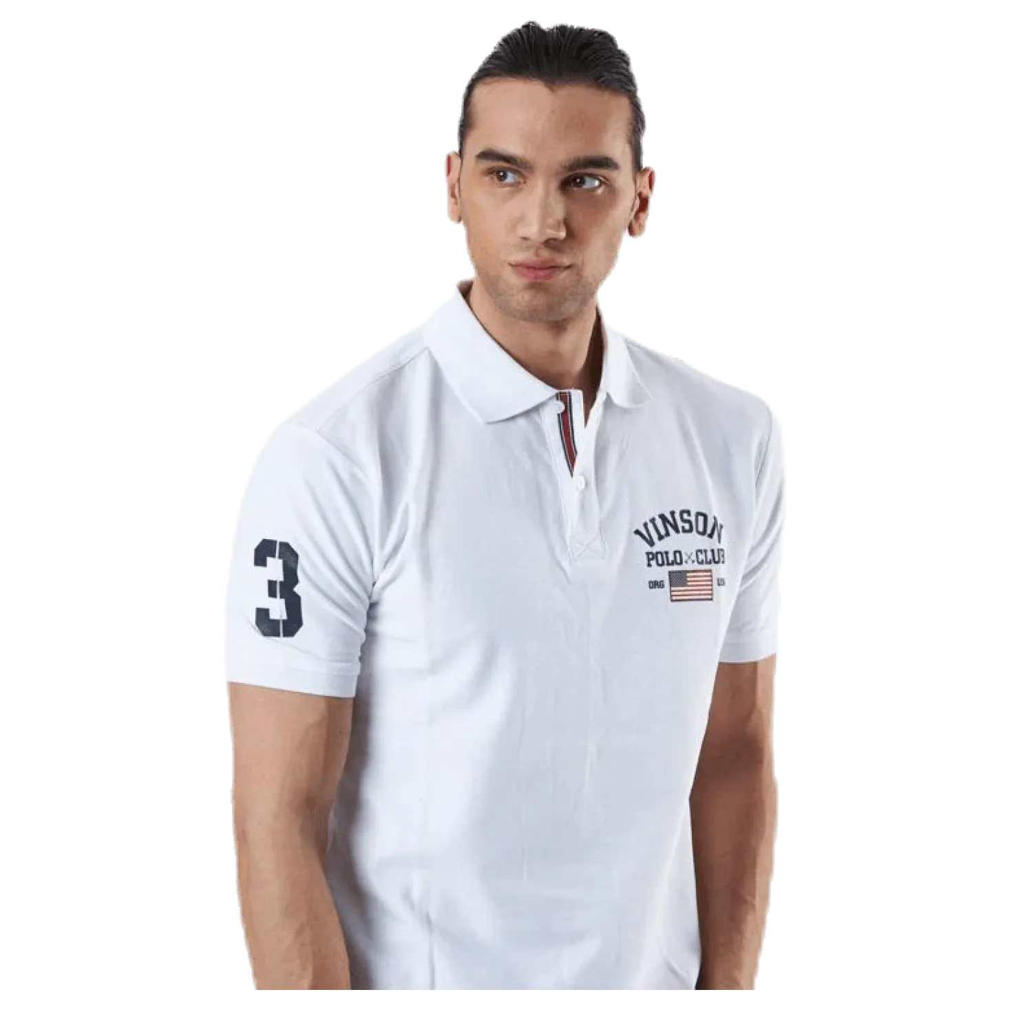 Leslie Pique Shirt White