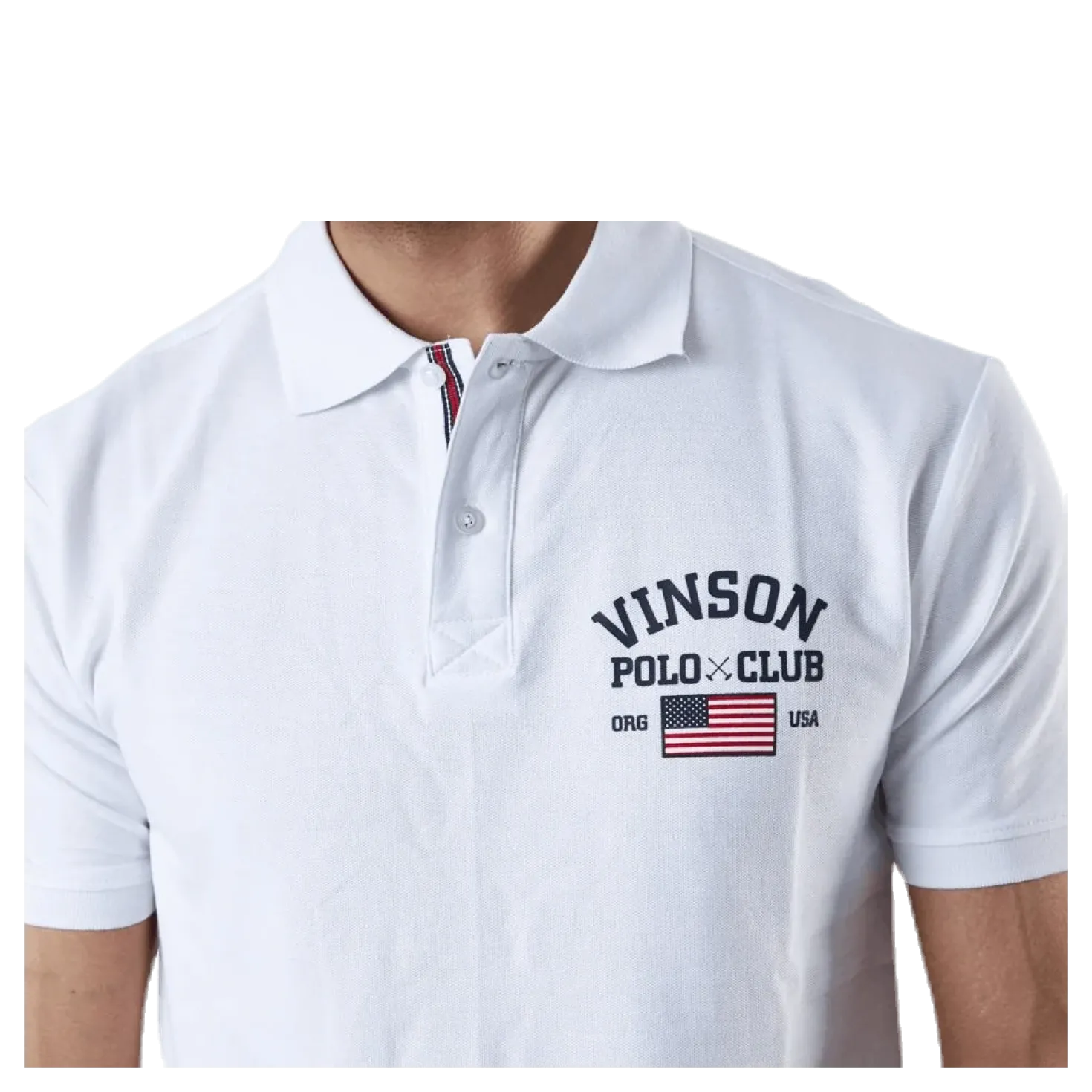 Leslie Pique Shirt White