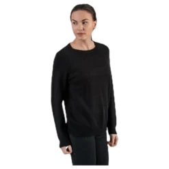 Lesly Kings L/S Pullover Knt Black