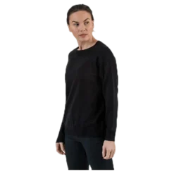 Lesly Kings L/S Pullover Knt Black