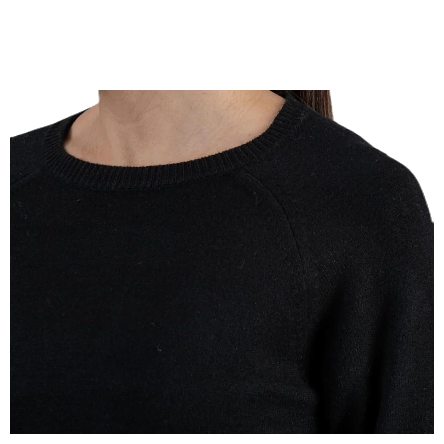 Lesly Kings L/S Pullover Knt Black