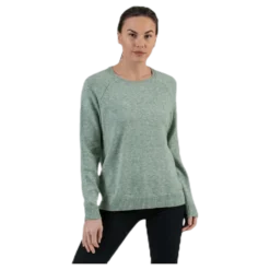 Lesly Kings L/S Pullover Knt Green