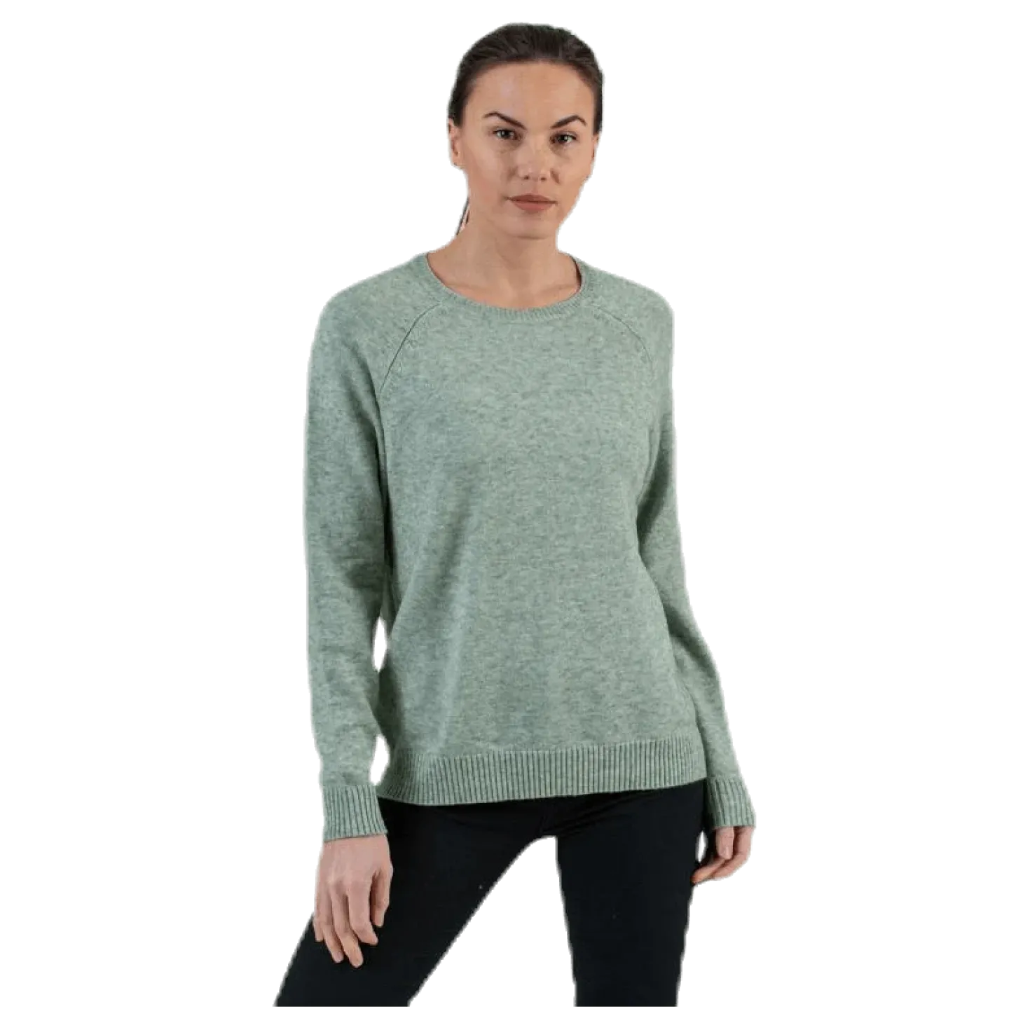 Lesly Kings L/S Pullover Knt Green