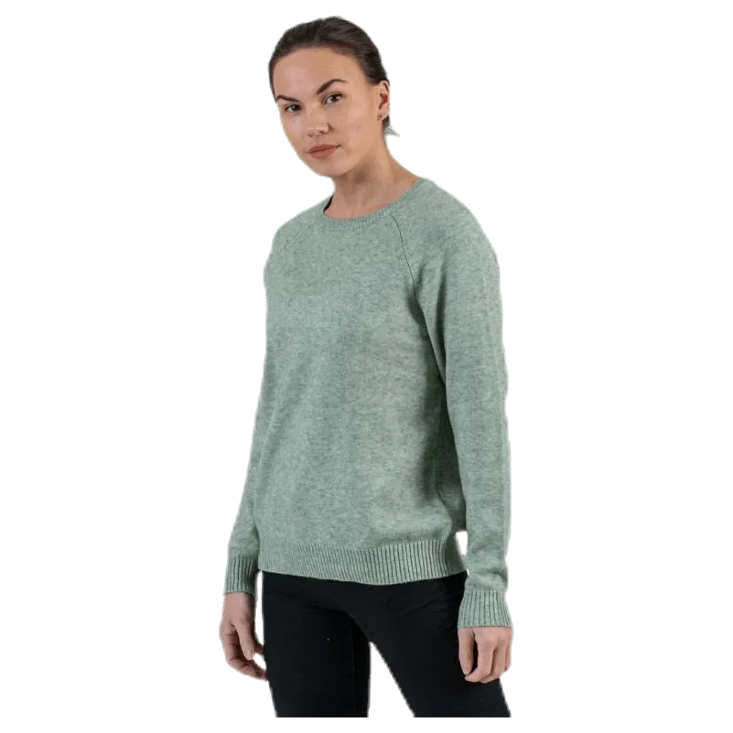 Lesly Kings L/S Pullover Knt Green