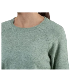 Lesly Kings L/S Pullover Knt Green