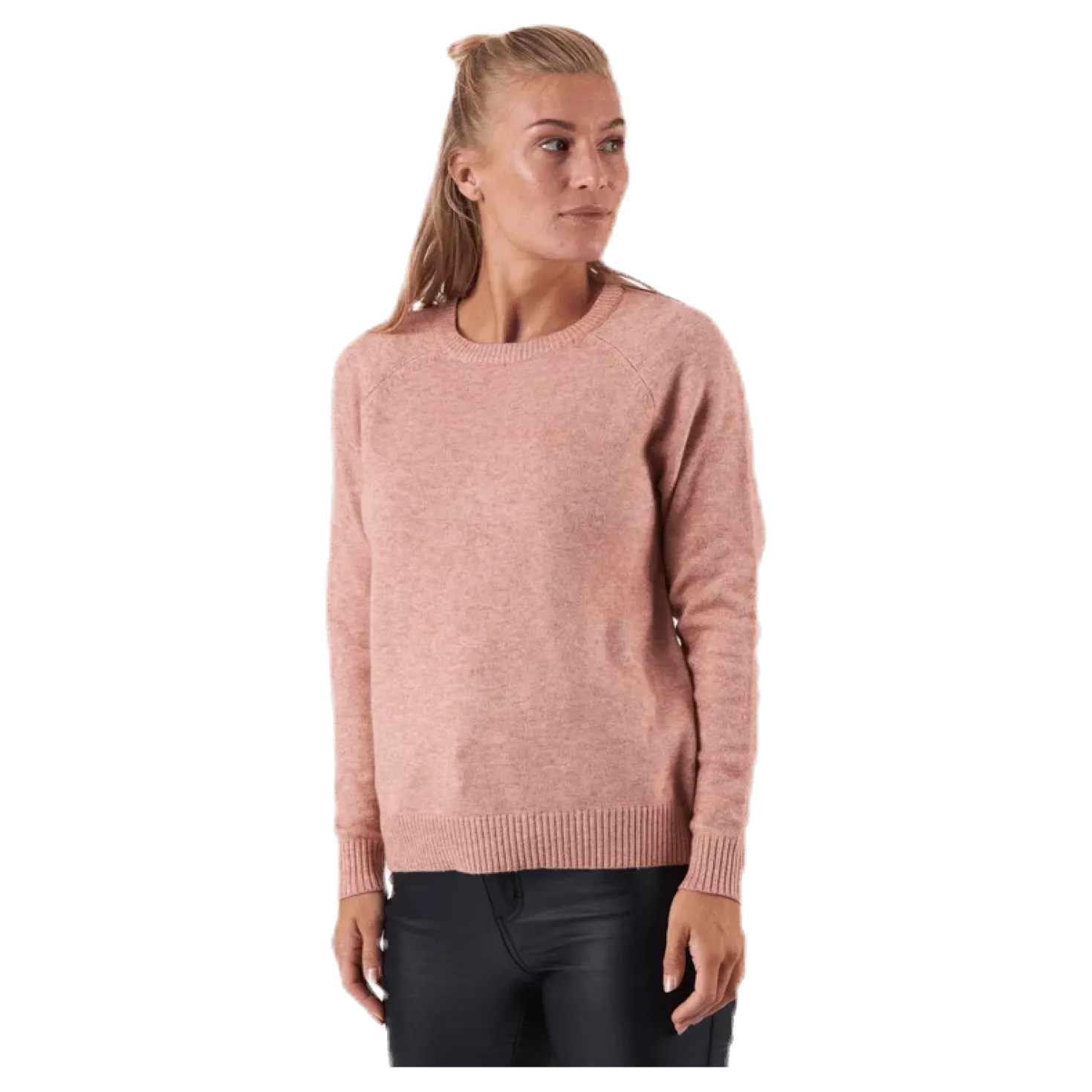 Lesly Kings L/S Pullover Knt Red