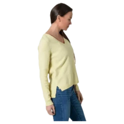 Lesly New V-Neck Pullover Knt Beige