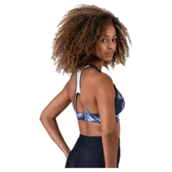 Les Mills Hero Racer Bra Blue/White