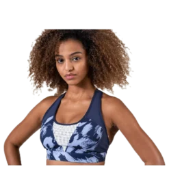 Les Mills Hero Racer Bra Blue/White